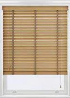 Wood venetian blinds